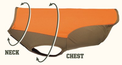 Scheels Outfitter Dog Vest Sizing Image