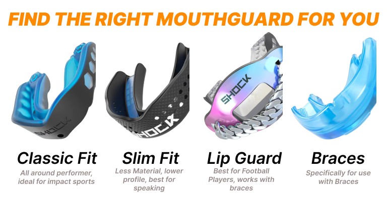 Shock Doctor Find Your Fit Mouthguards