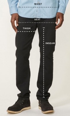 Silver Jeans Co. Men's Bottoms Size Chart | SCHEELS.com