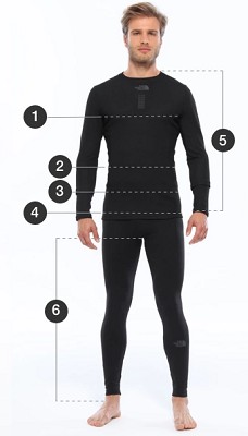 North face leggings size chart online