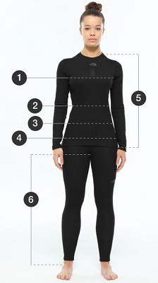 North face female outlet sizes