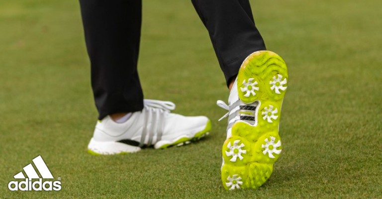 Spiked adidas golf shoes