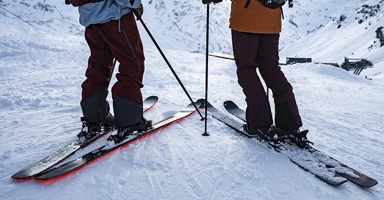 downhill ski bindings