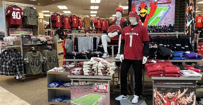 a variety of arizona cardinals jerseys at chandler SCHEELS