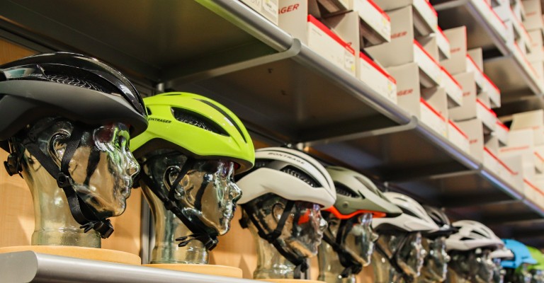 Bike helmets at Sioux Falls SCHEELS