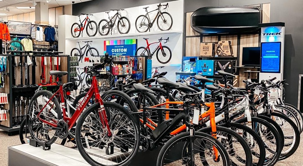 The bike shop at Des Moines SCHEELS