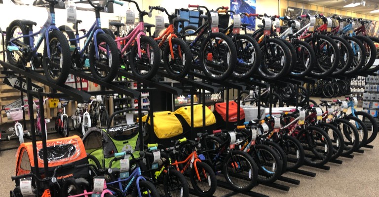 kids bikes at Eau Claire SCHEELS