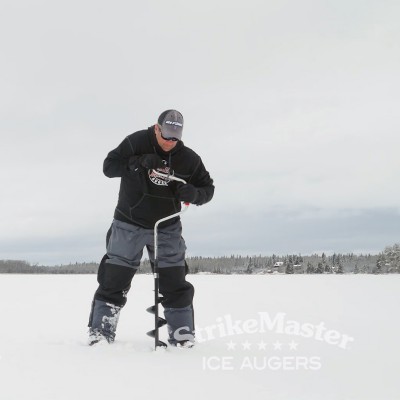 ice auger powered cart