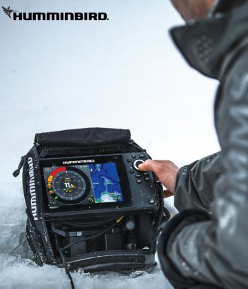 Carevas Sonar Ice Fishing Fishfinder with Underwater Wireless