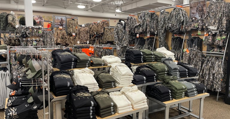 hunting clothing at iowa scheels hunting shop