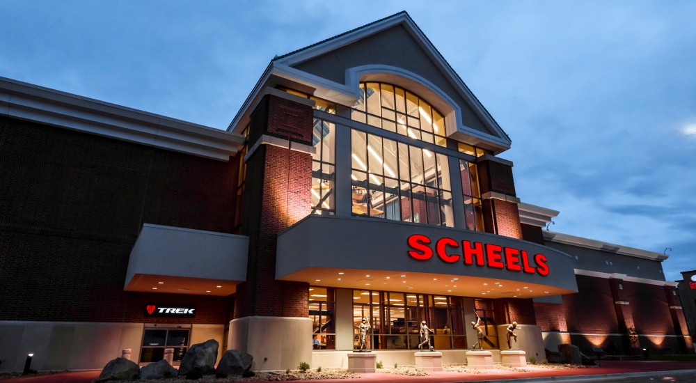 the front of johnstown scheels