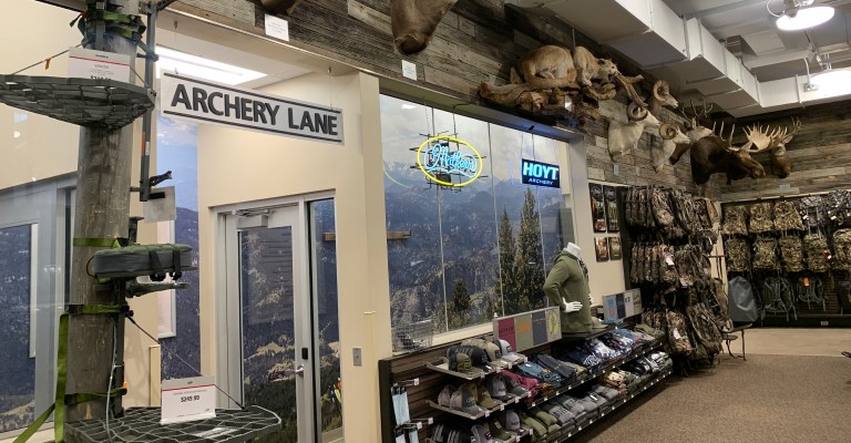 the archery lane at johnstown scheels