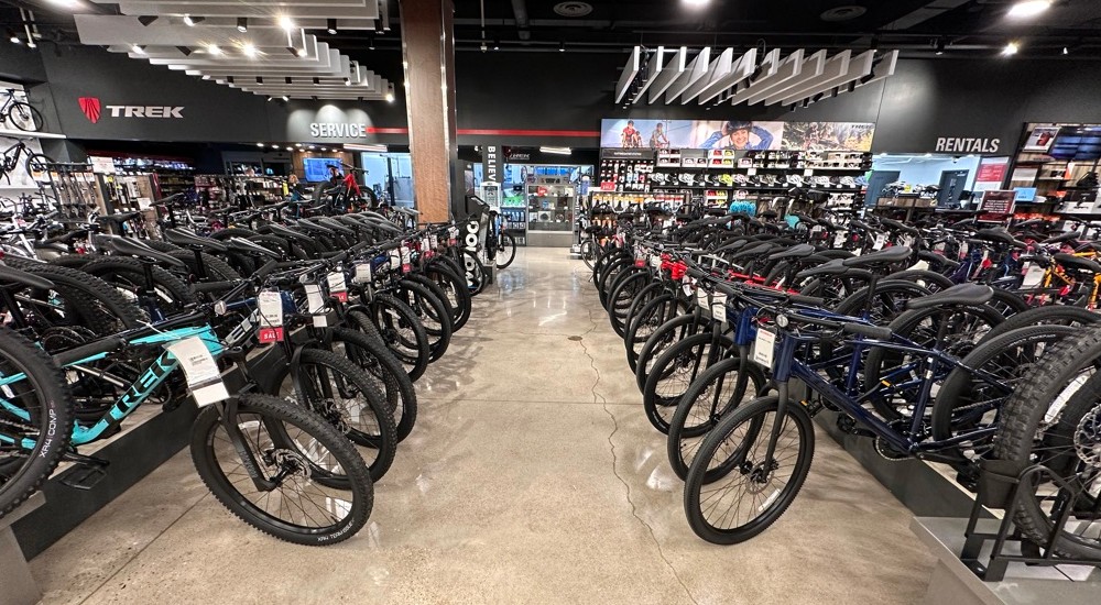 Bike shop at Johnstown SCHEELS