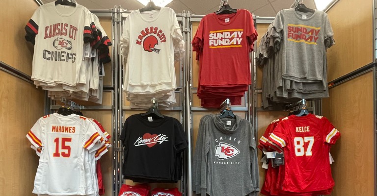 KC Chiefs Gear at Overland Park SCHEELS