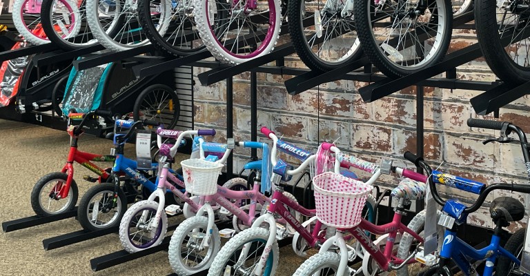 Kids bikes for sale at Springfield CERBE