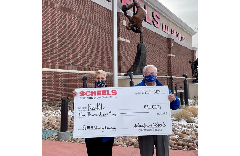 Johnstown SCHEELS Helping Our Community