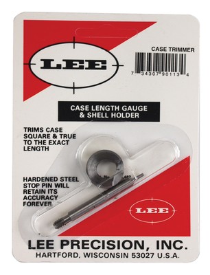Lee Case Length Trimmer Gauge/ShellHolder 35 Remington Reloading Equipment 90150