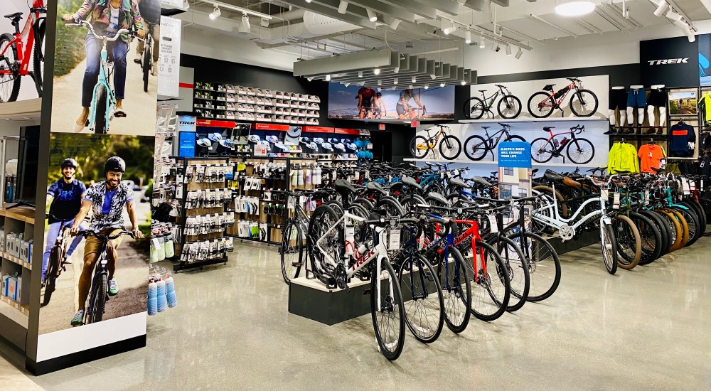 Bike shop at Lincoln SCHEELS