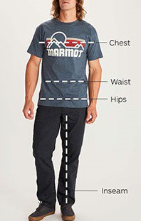 Marmot Men's Apparel Size Chart | SCHEELS.com