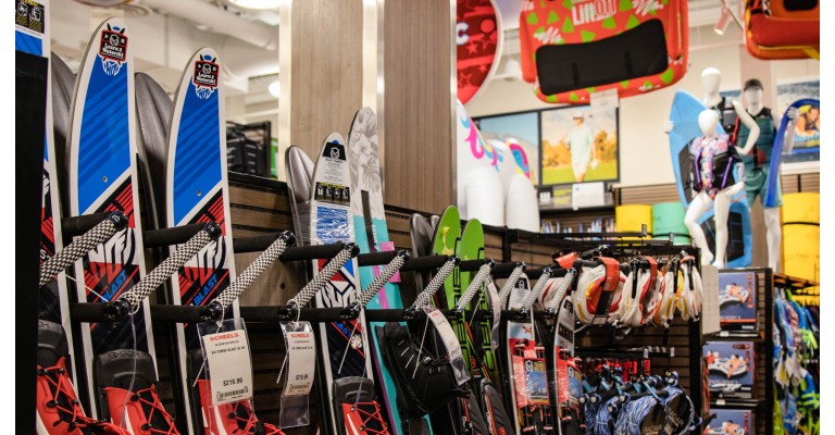 a variety of water boards at minot scheels