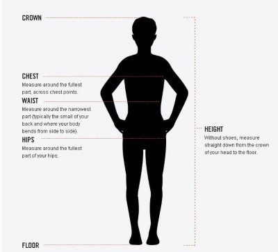 jordan size chart clothes