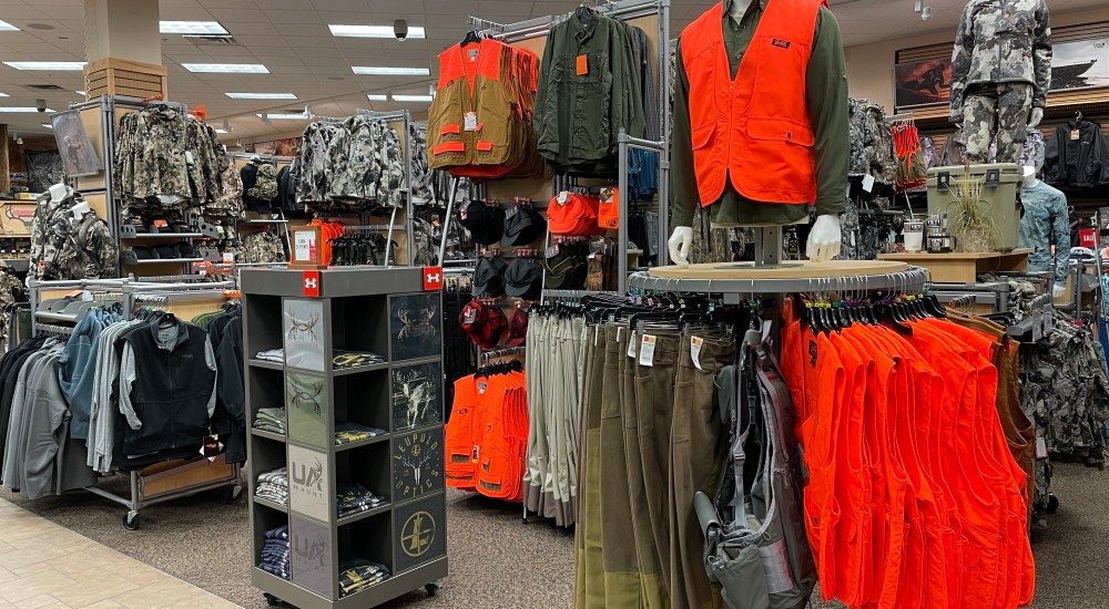 Hunting gear stores clearance near me