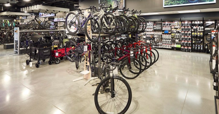 a variety of road bikes at meridian scheels