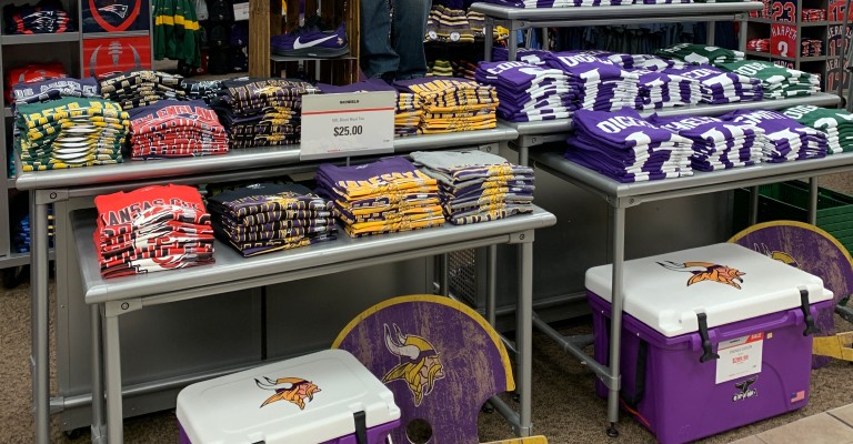 Minnesota Vikings Fan Shop at Eden Prairie SCHEELS