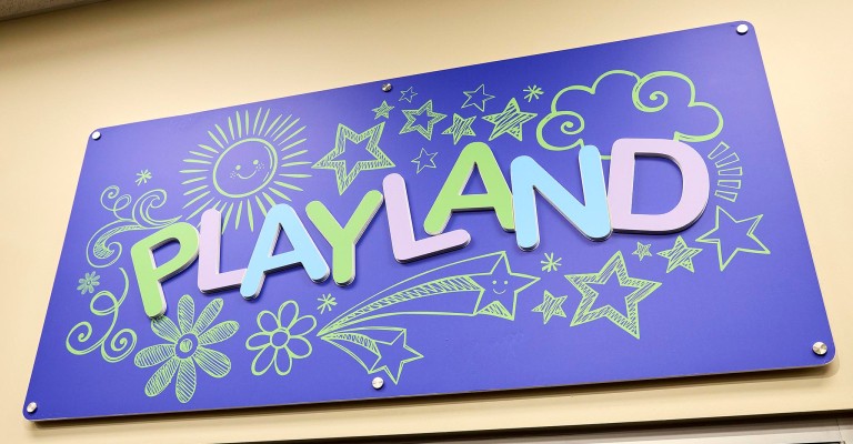 the playland sign at chandler scheels