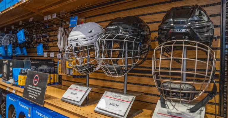 picture of hockey protective equipment