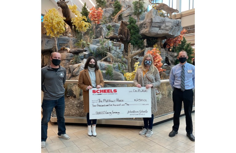 Johnstown SCHEELS Helping Our Community