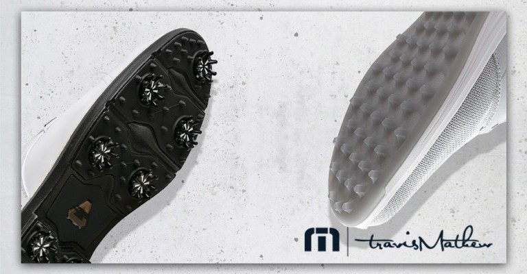 travismathew spiked and spikeless golf shoes