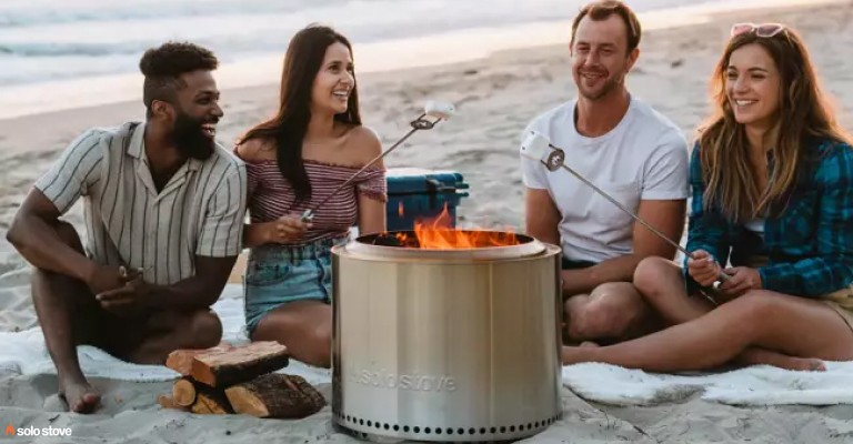 people using solo stove bonfire