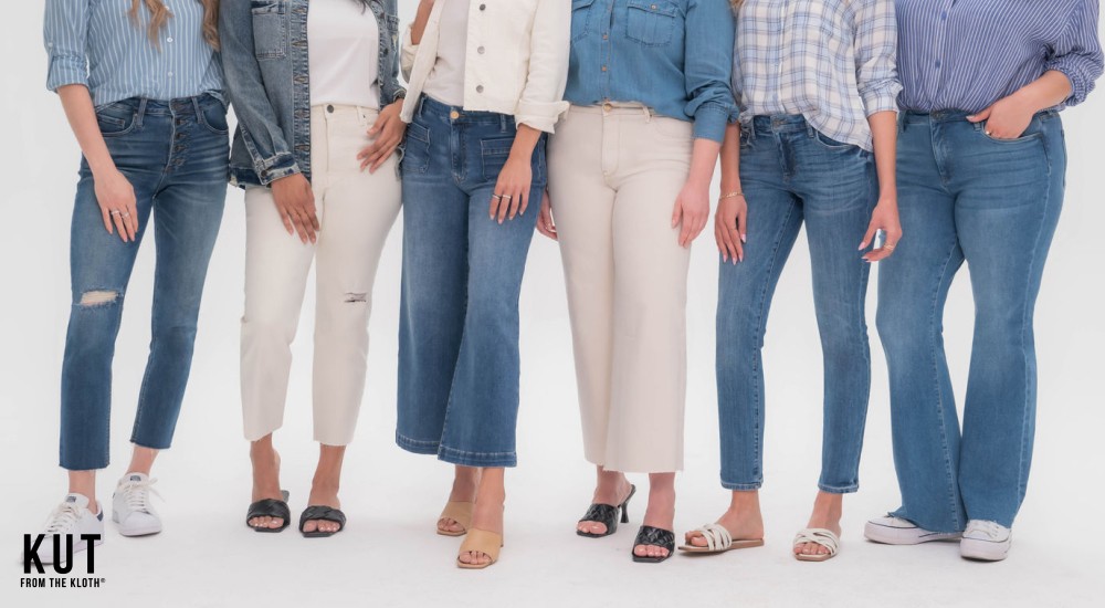 DUKE - A guide to jeans fit types: Boot cut fit Regular fit Baggy